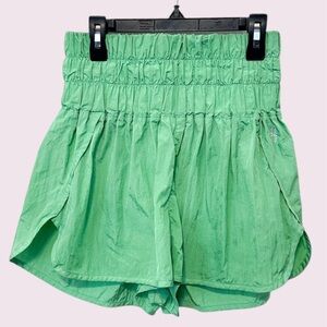 Fp movement retro green shorts